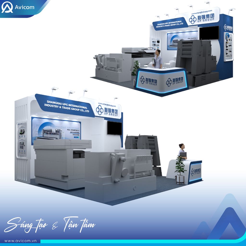 <b>SHANGHAI UPG tại Vietnam PrintPack 2026 | Gian hàng máy móc công nghiệp                                        </b>